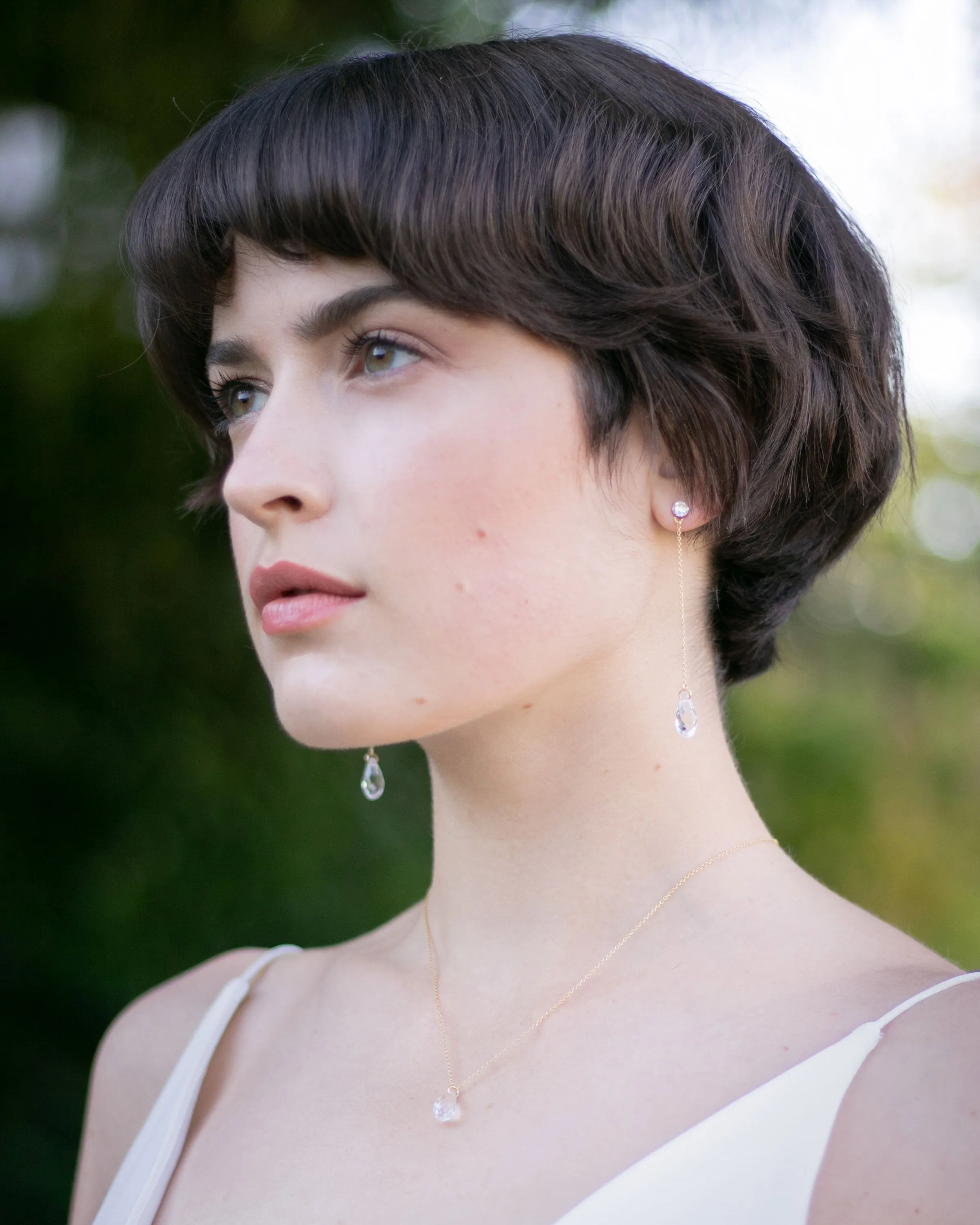 Dewdrop Crystal Necklace