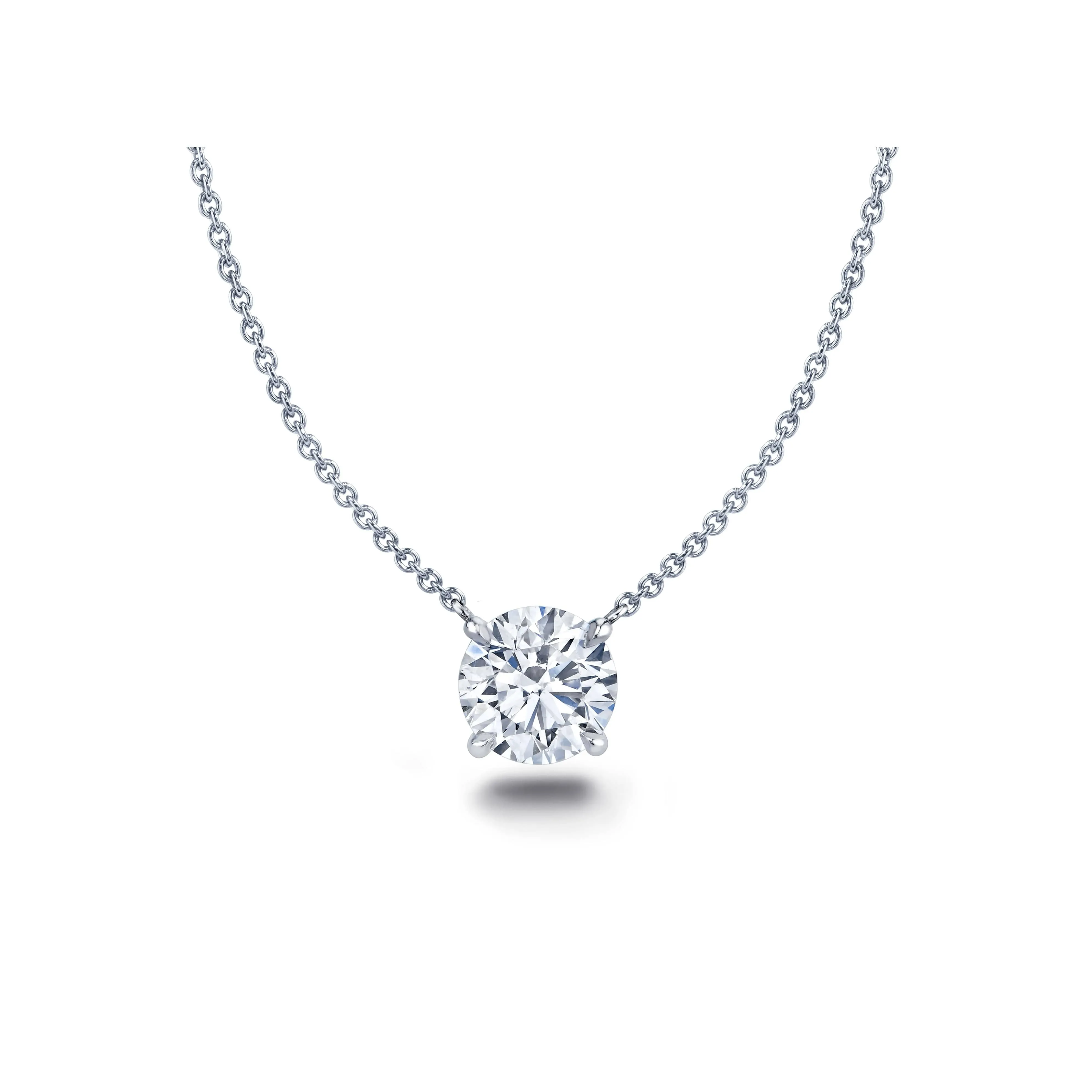 Diamond Solitaire Necklace