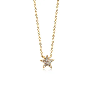 Diamond Star Necklace