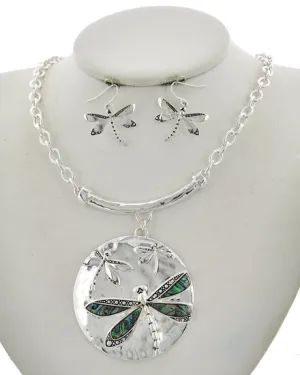 Dragonfly Necklace Set