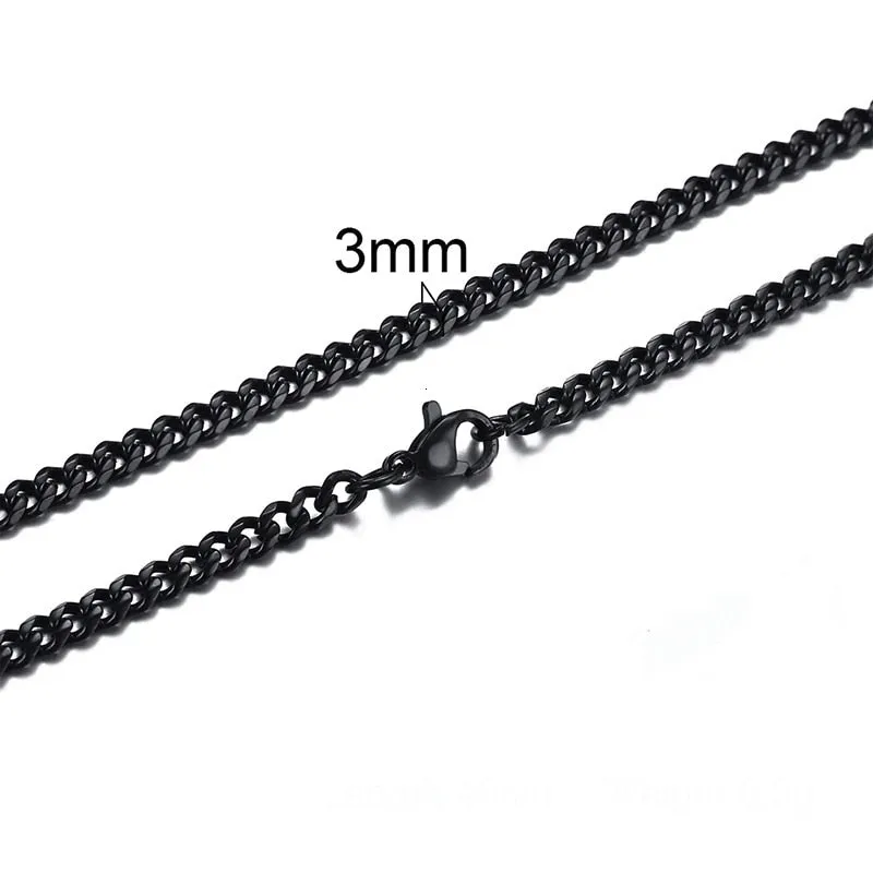 Elegant Mens Stainless Steel Necklace