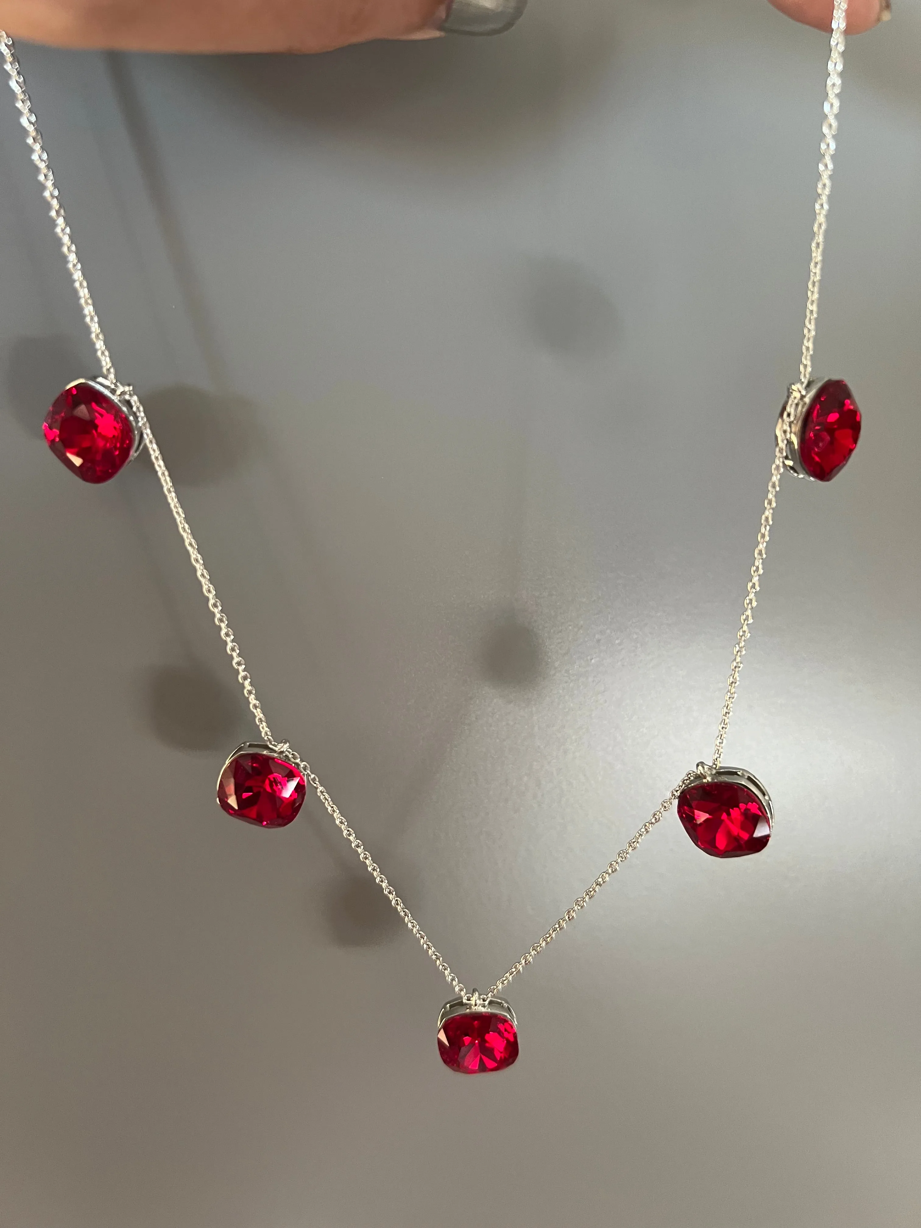 Elegant Ruby Necklace Set - Unmatched Quality and Style