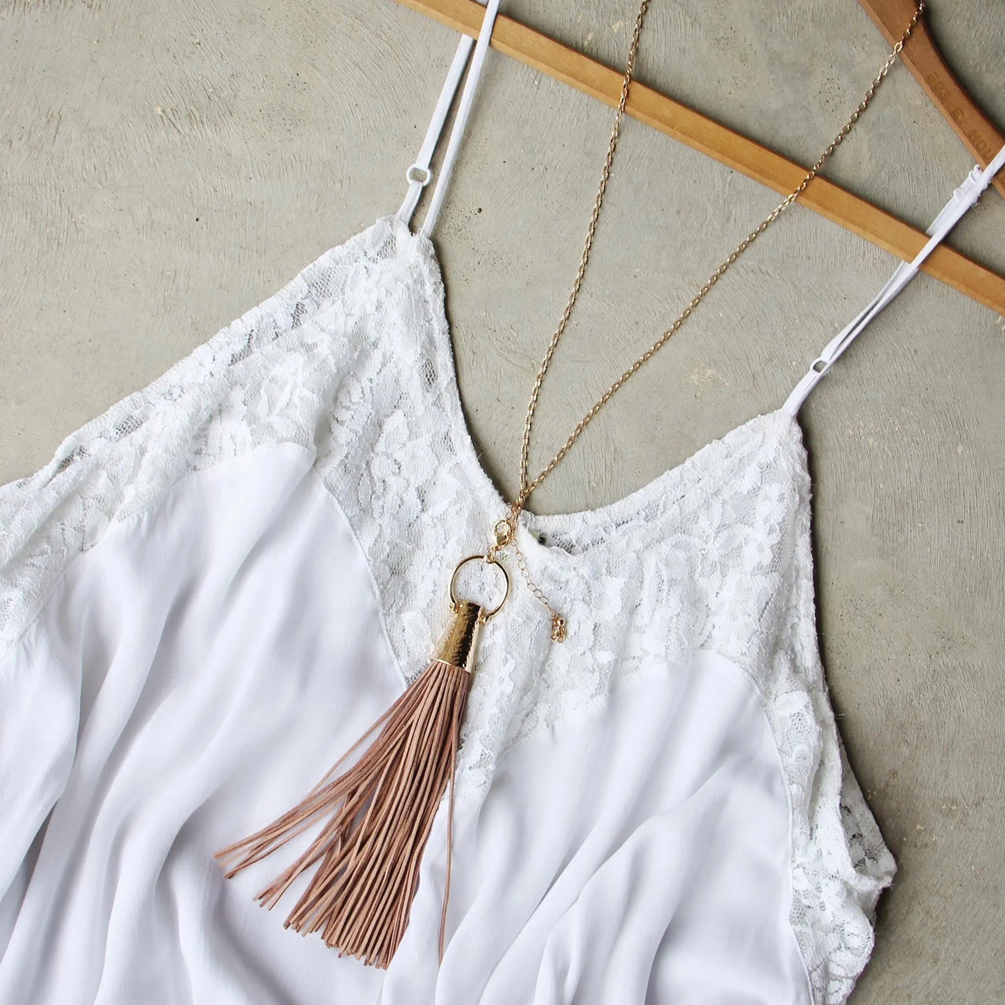 Farrah Tassel Necklace