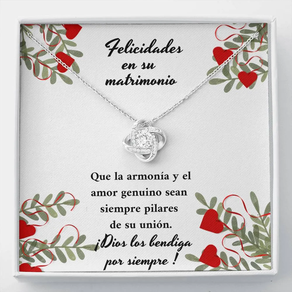 Felicidades en su matrimonio Dios bendiga su unión