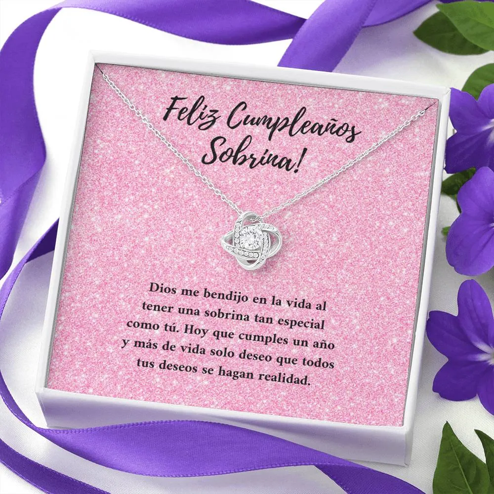 Feliz cumpleaños Sobrina! Dios me bendijo al tenerte