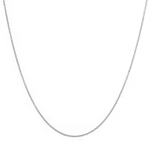 Fine Link Chain Necklace - Sterling Silver