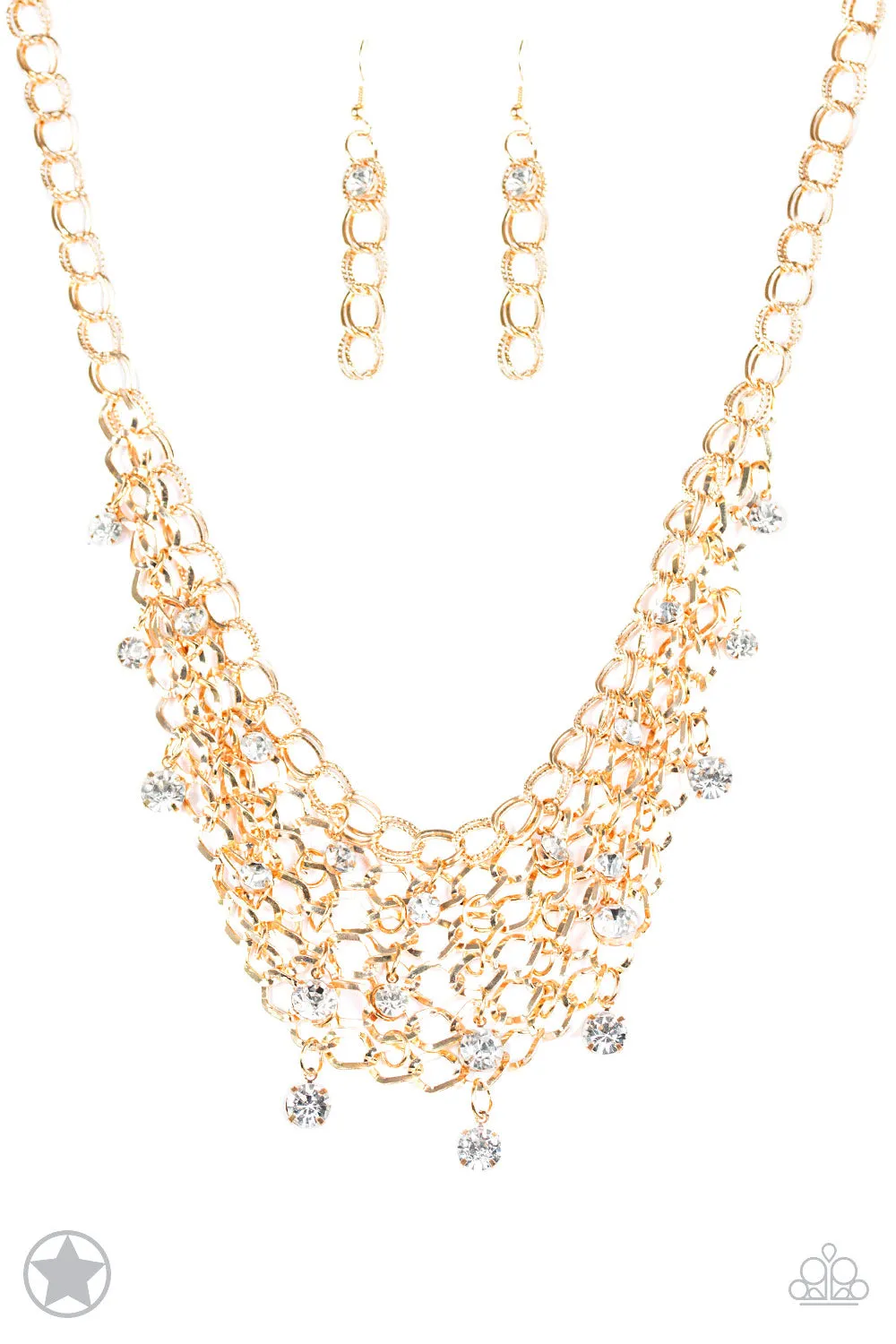 Fishing For Compliments Gold Necklace