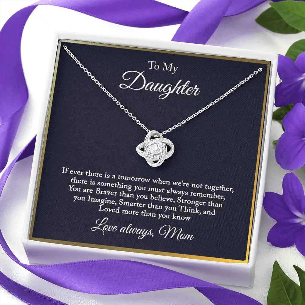 Gift For Daughter From Mom, Daughter Mother Necklace, Daughter Gift From Mom