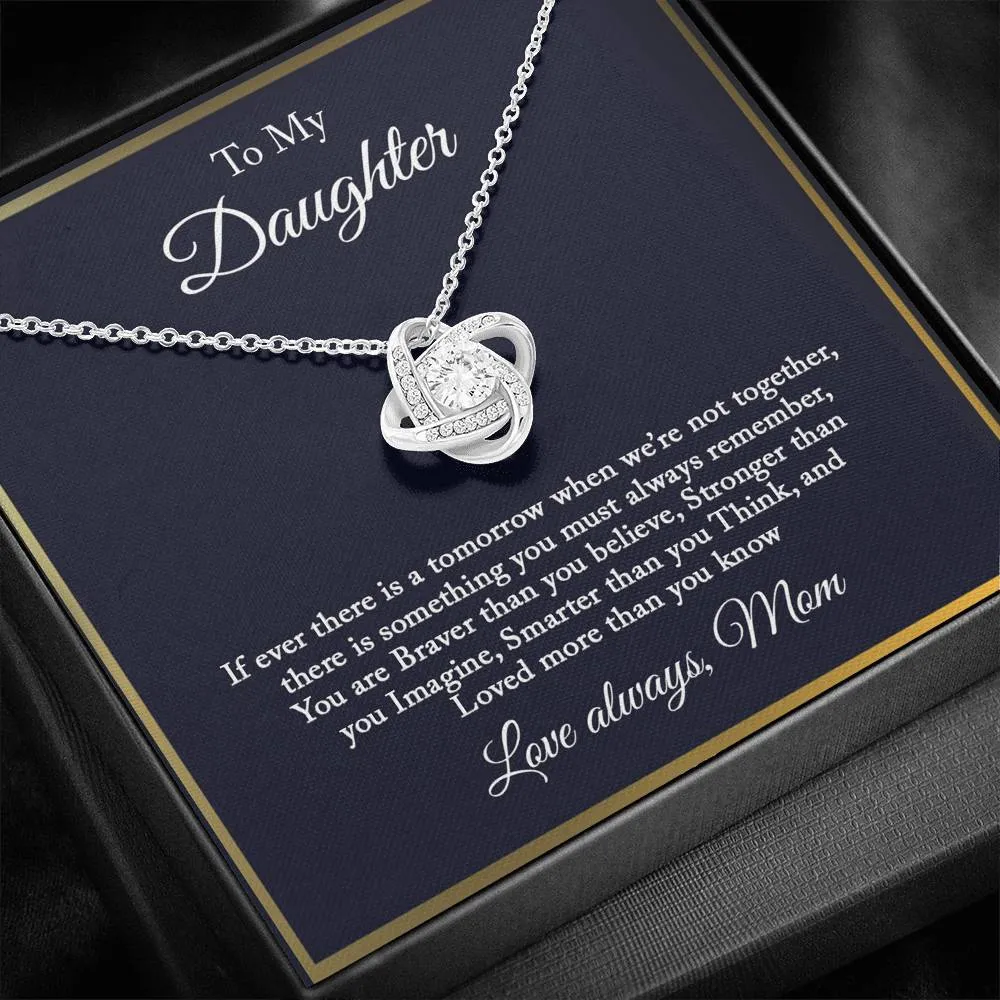 Gift For Daughter From Mom, Daughter Mother Necklace, Daughter Gift From Mom