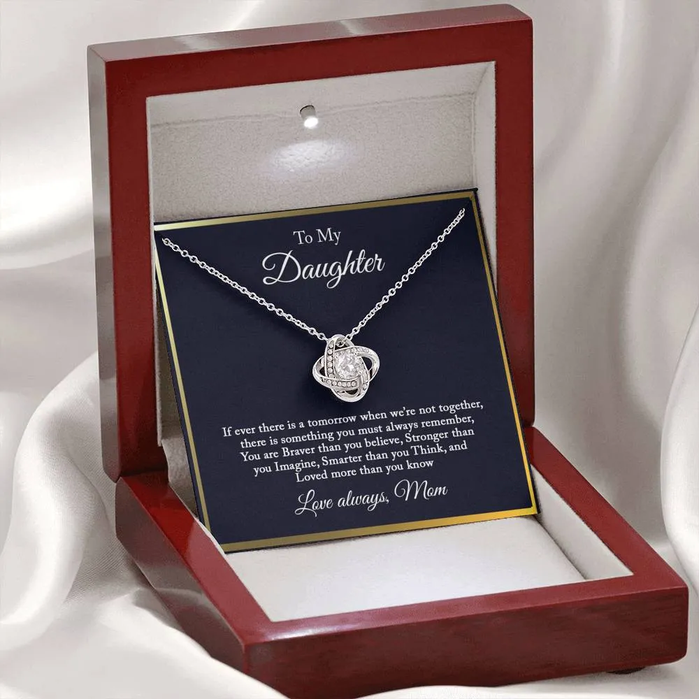 Gift For Daughter From Mom, Daughter Mother Necklace, Daughter Gift From Mom
