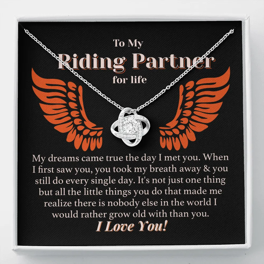 Grow Old Together Forever Love Necklace