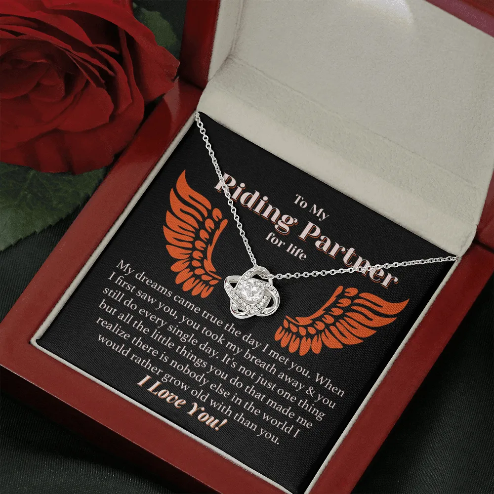 Grow Old Together Forever Love Necklace