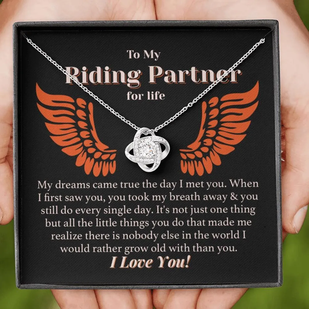 Grow Old Together Forever Love Necklace