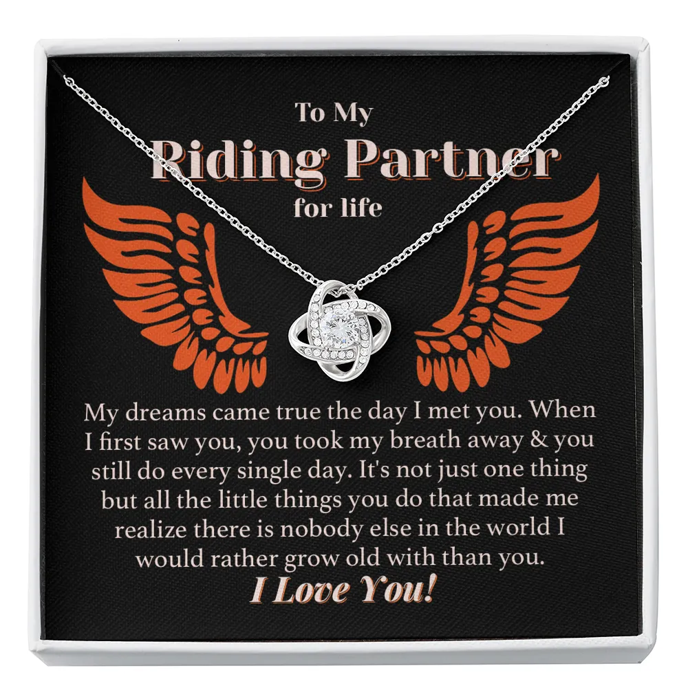 Grow Old Together Forever Love Necklace
