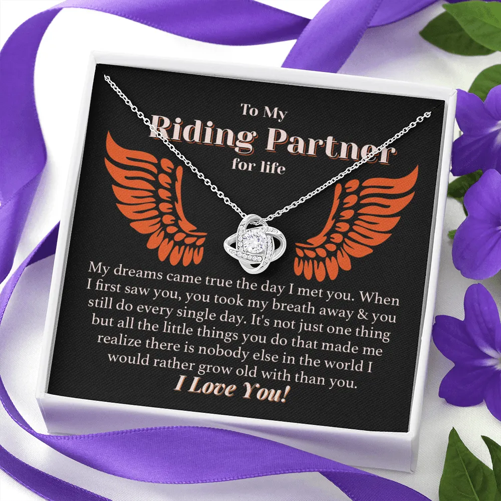 Grow Old Together Forever Love Necklace