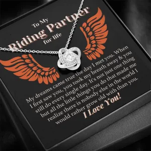 Grow Old Together Forever Love Necklace