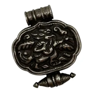 Handmade Sterling Silver Standing Garuda Pendant