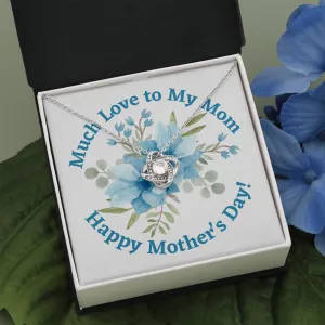 Happy Mother's Day Much Love Knot Necklace
