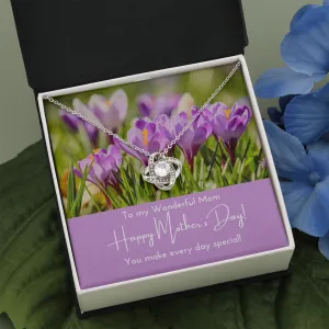 Happy Mother's Day to my special Mom Love Knot Necklace