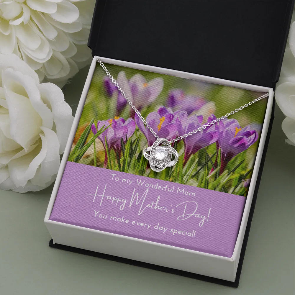Happy Mother's Day to my special Mom Love Knot Necklace