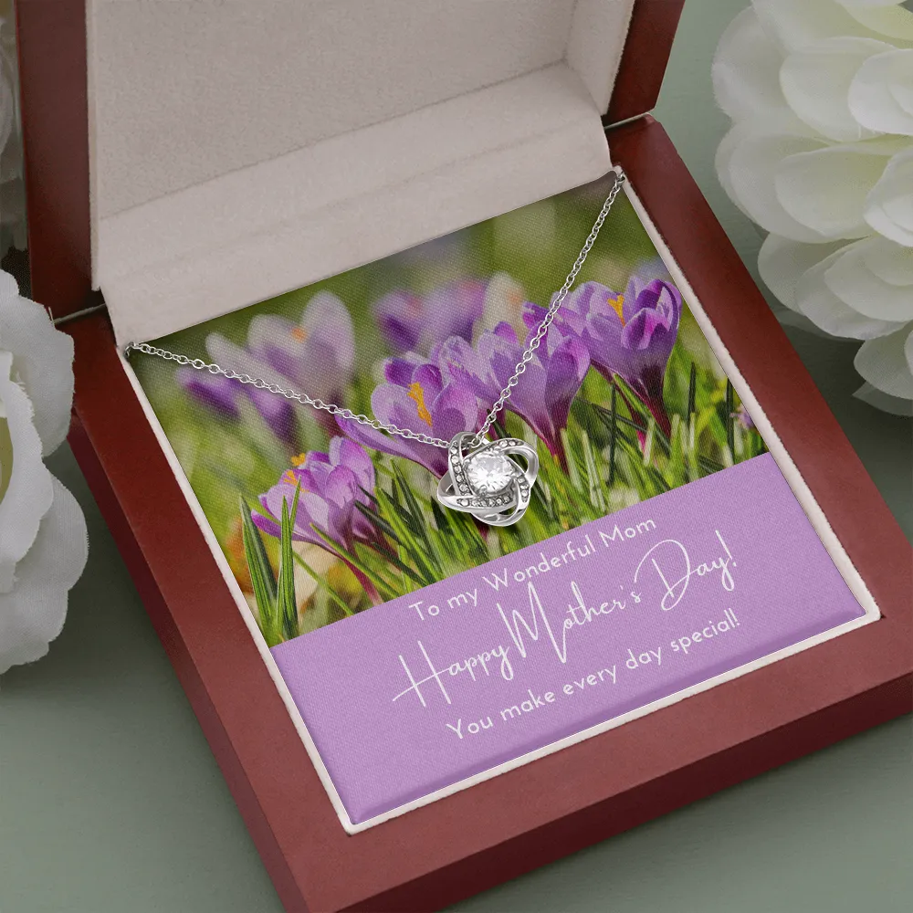 Happy Mother's Day to my special Mom Love Knot Necklace