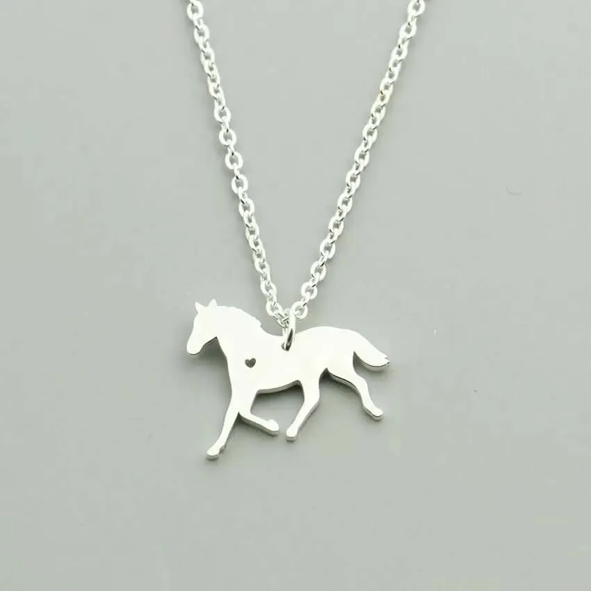 Horse Pendant Necklace