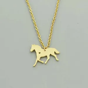 Horse Pendant Necklace