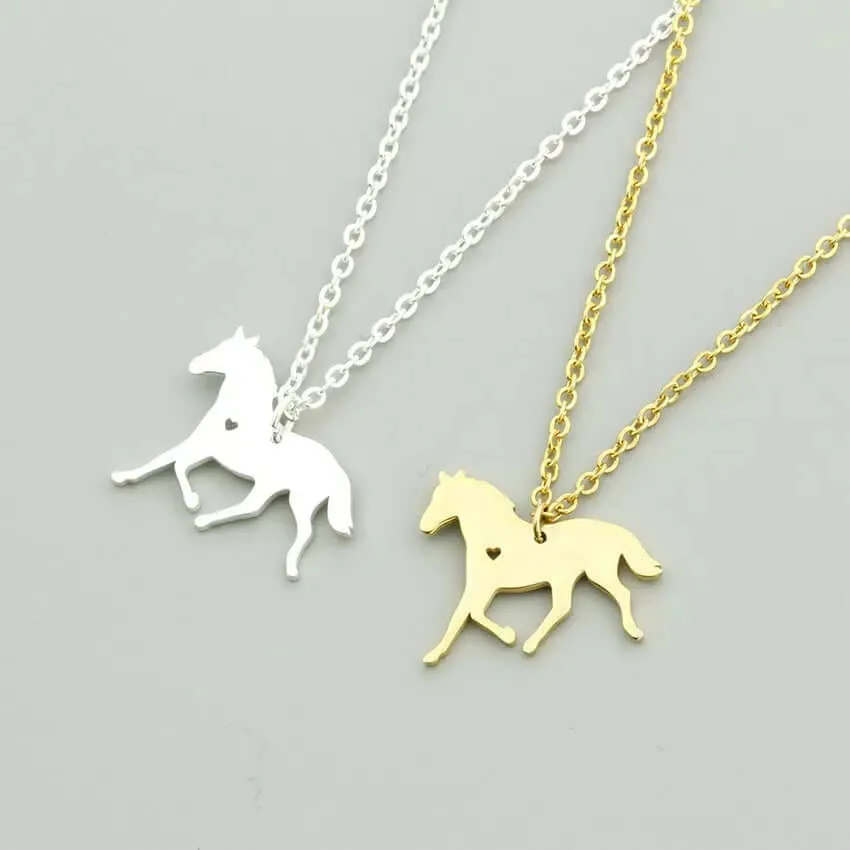 Horse Pendant Necklace