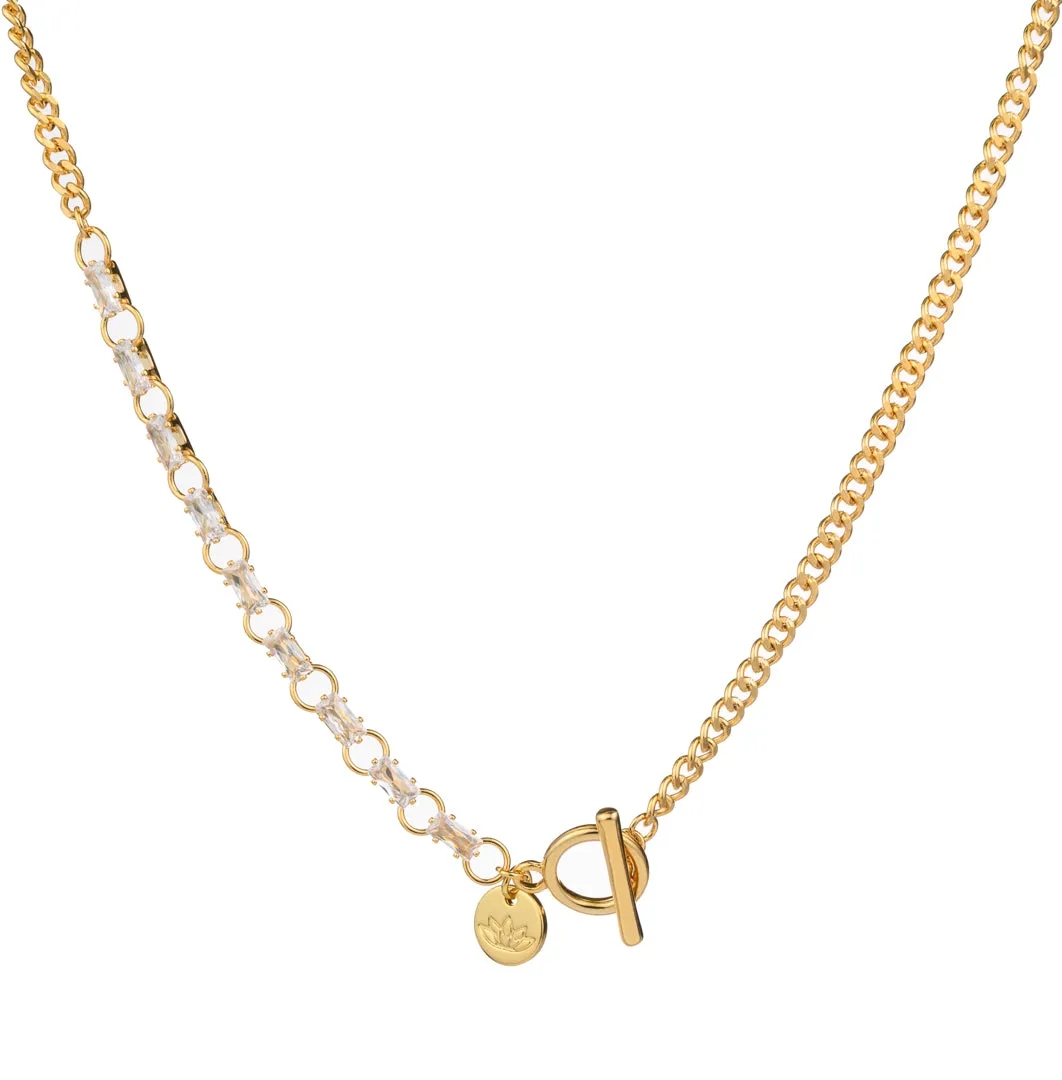 Jo Baguette Necklace