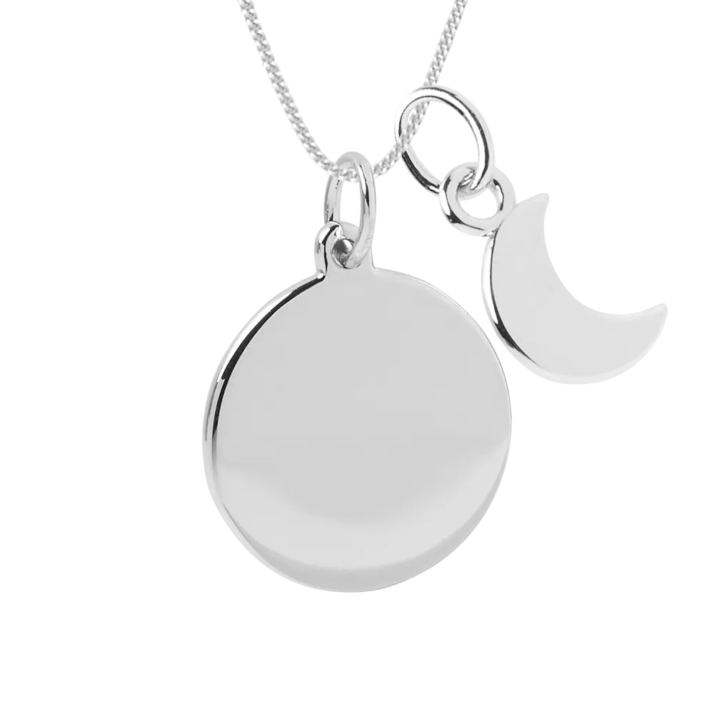 Keepsake Large Disc Necklace