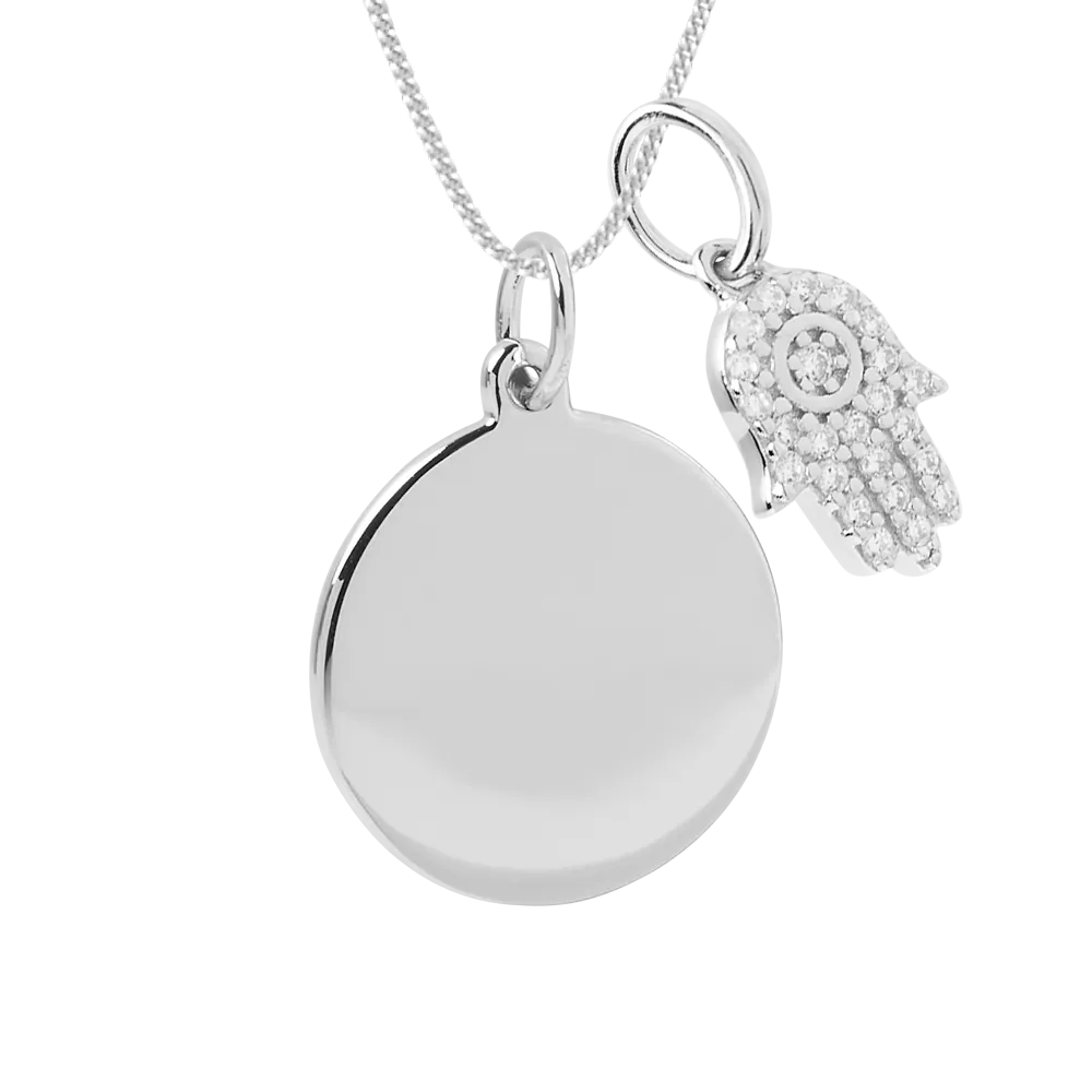 Keepsake Large Disc Necklace