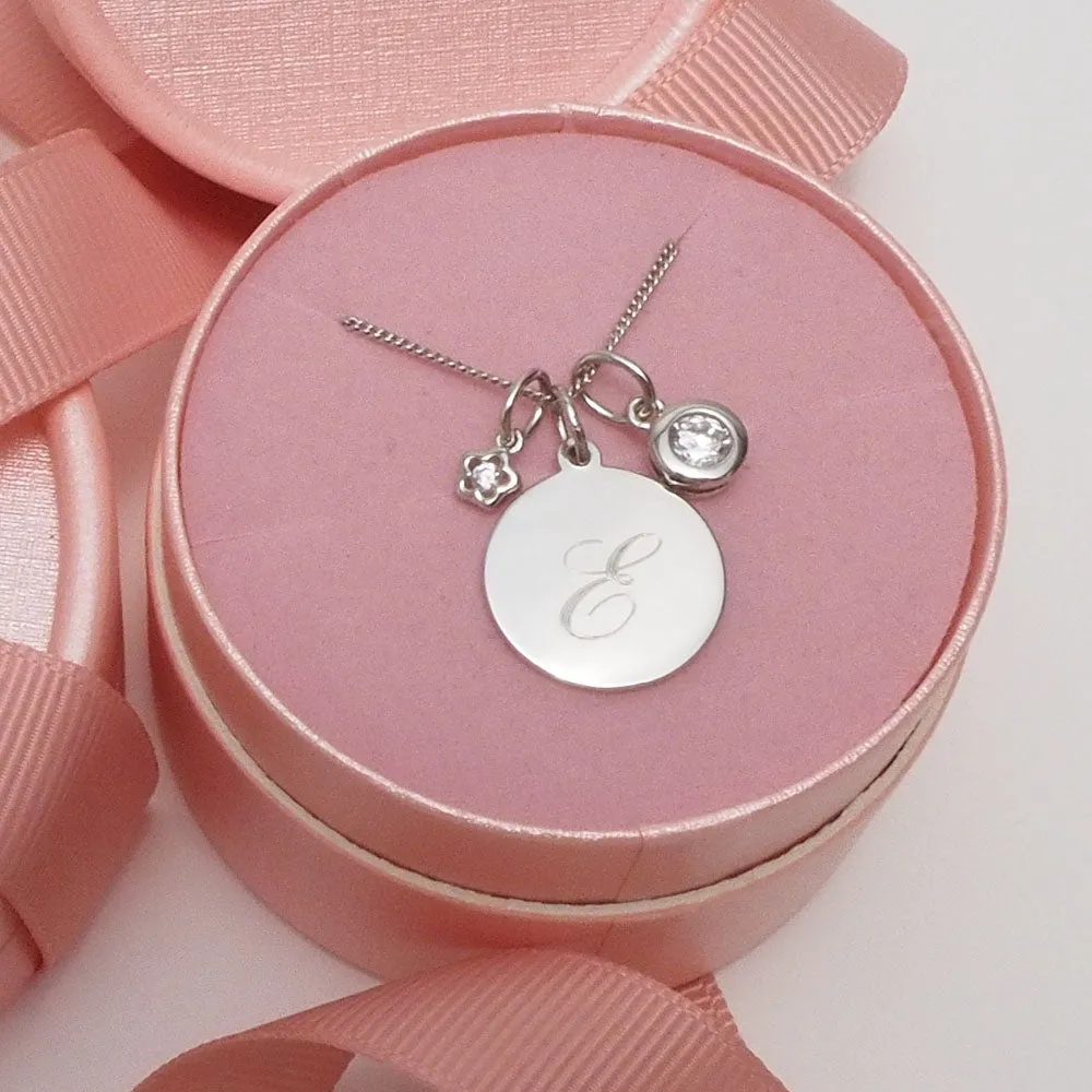 Keepsake Large Disc Necklace