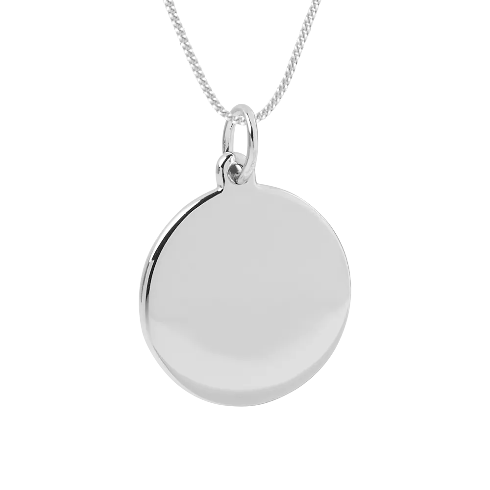 Keepsake Large Disc Necklace