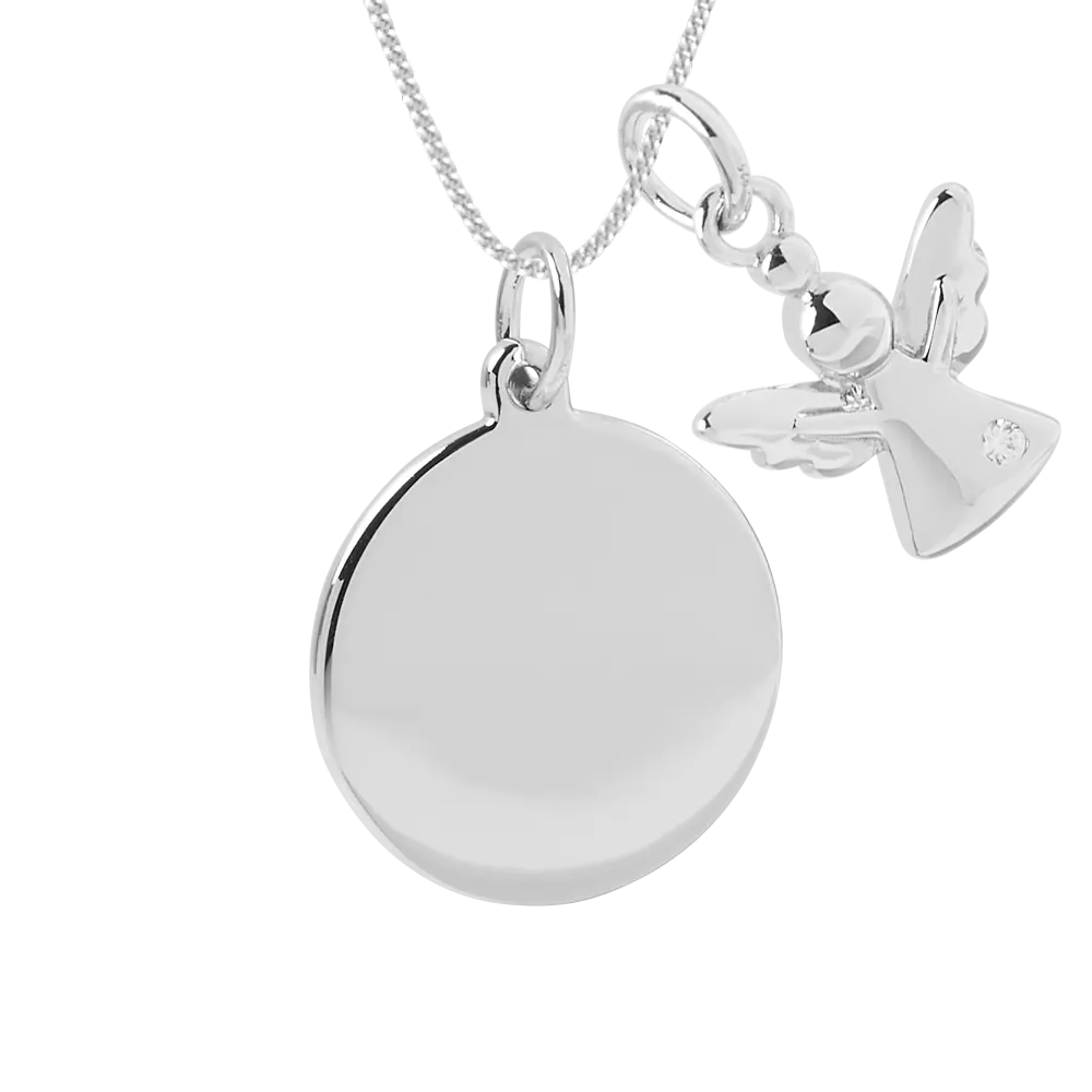 Keepsake Large Disc Necklace