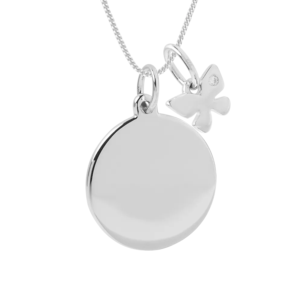 Keepsake Large Disc Necklace