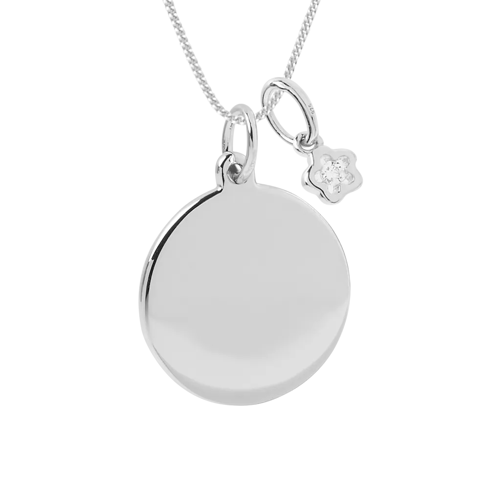Keepsake Large Disc Necklace