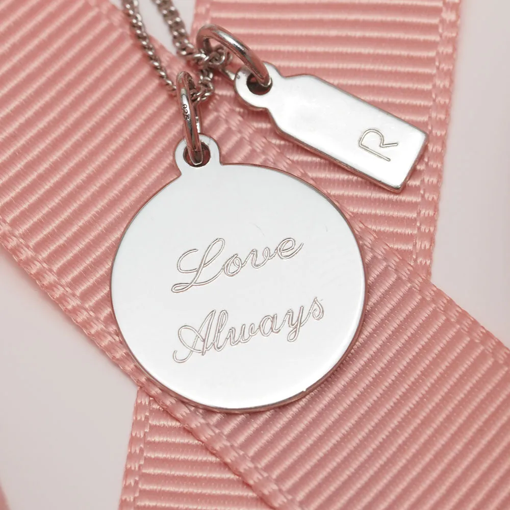Keepsake Large Disc Necklace