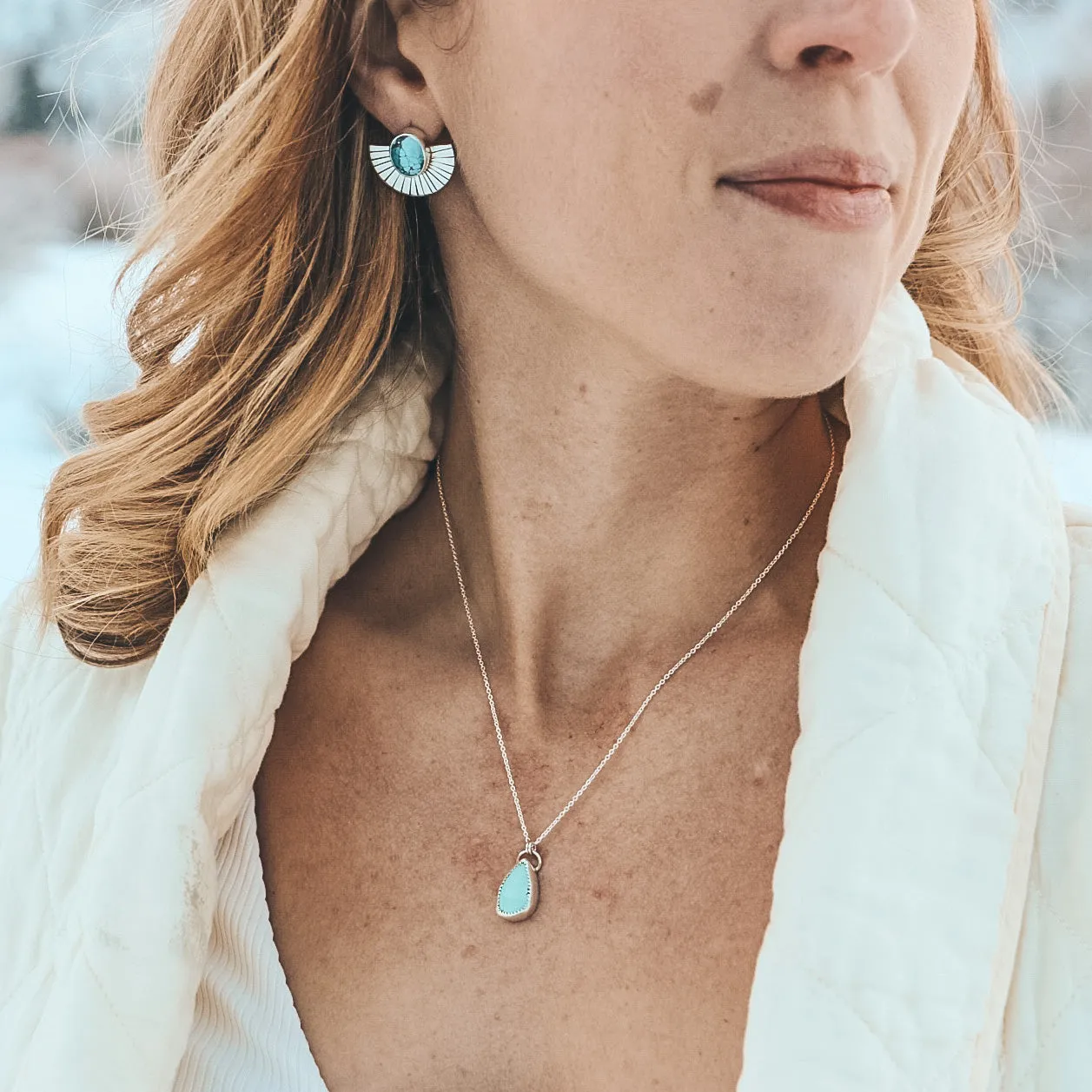 Kingman Turquoise Necklace