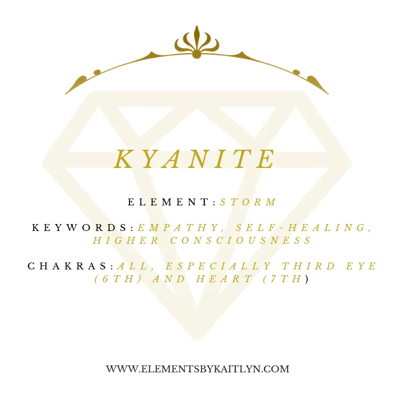 Kyanite to Remember