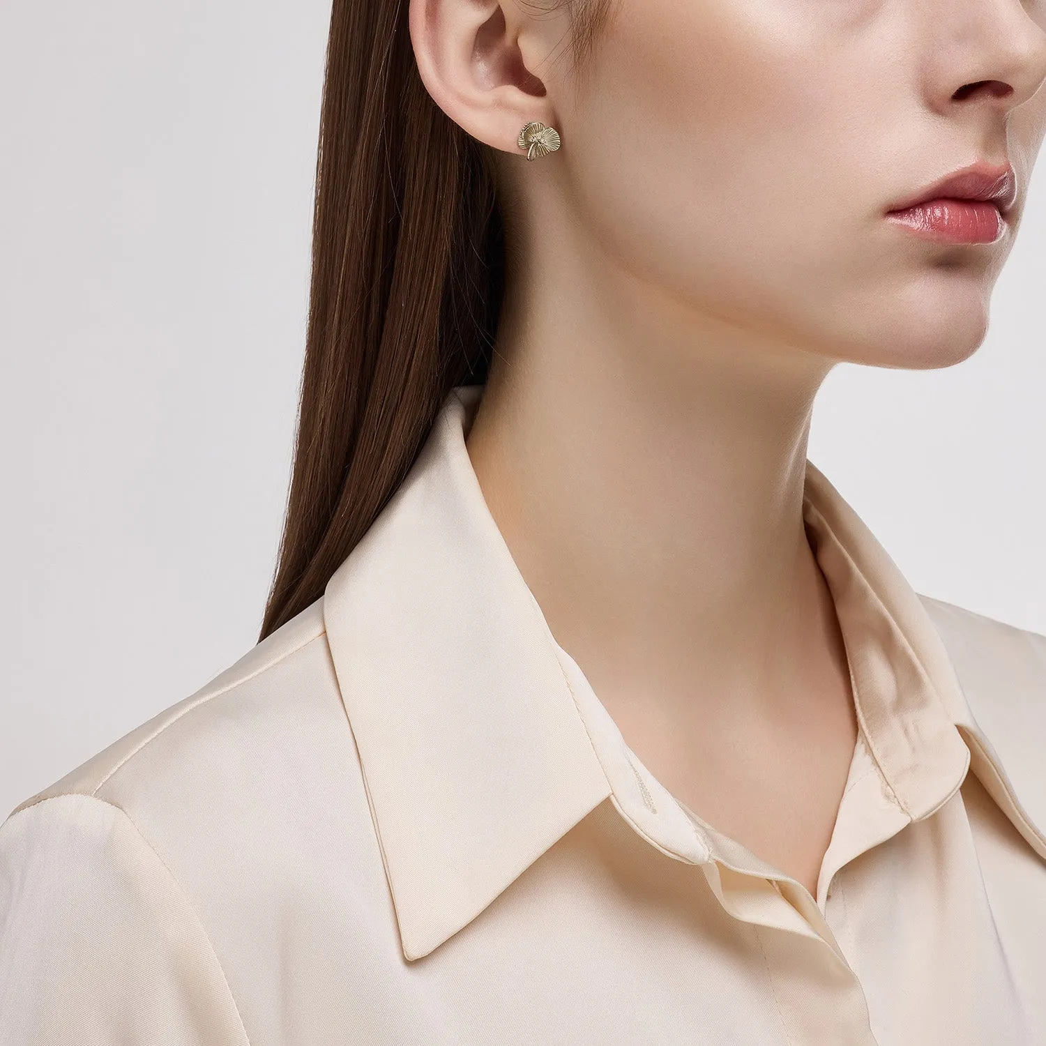La D.D Gold One-sided Earring JDDEN5S034S