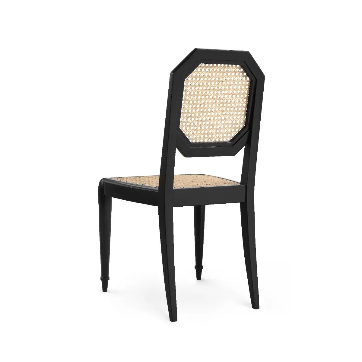 Leila Side Chair / Flat Black