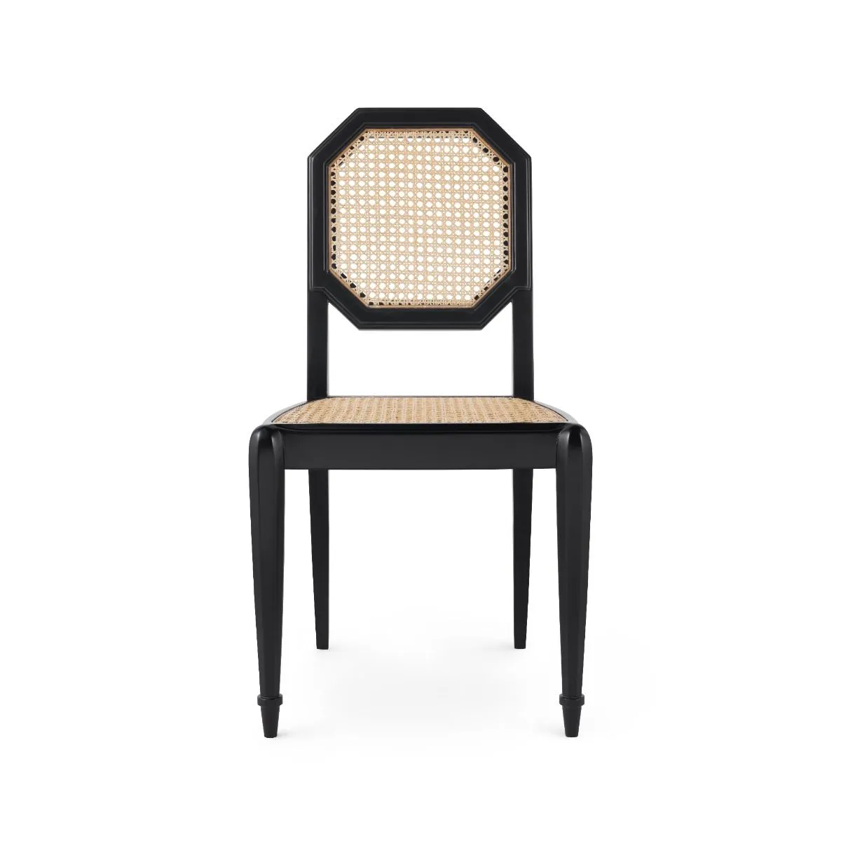 Leila Side Chair / Flat Black