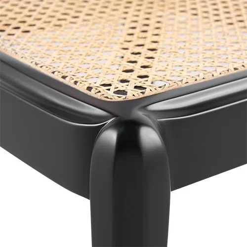 Leila Side Chair / Flat Black