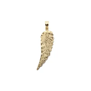 Majestic Angel Left Wing Pendant (14K)