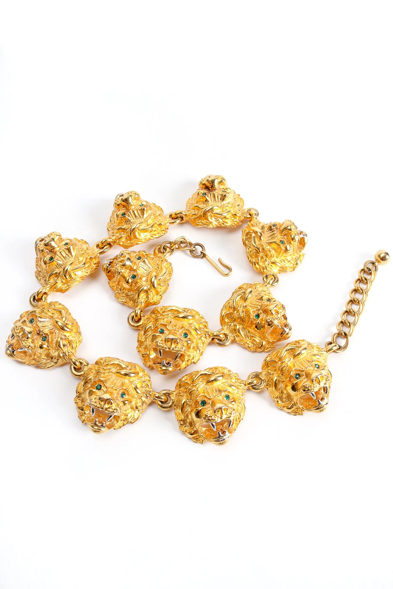 Majestic Leo Collar Bracelet & Earring Set