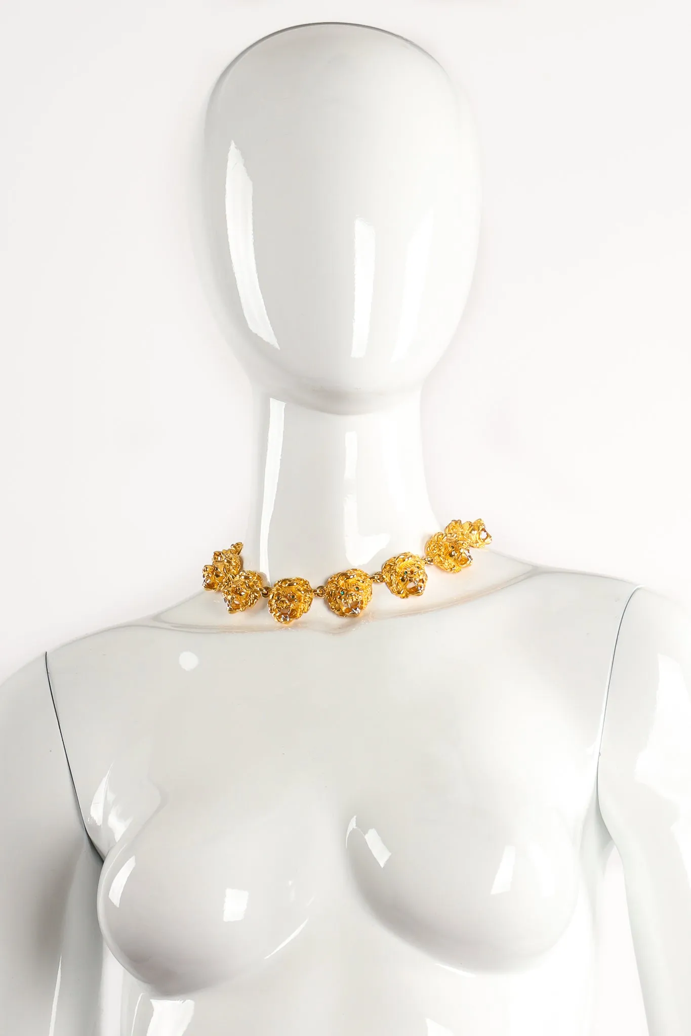 Majestic Leo Collar Bracelet & Earring Set