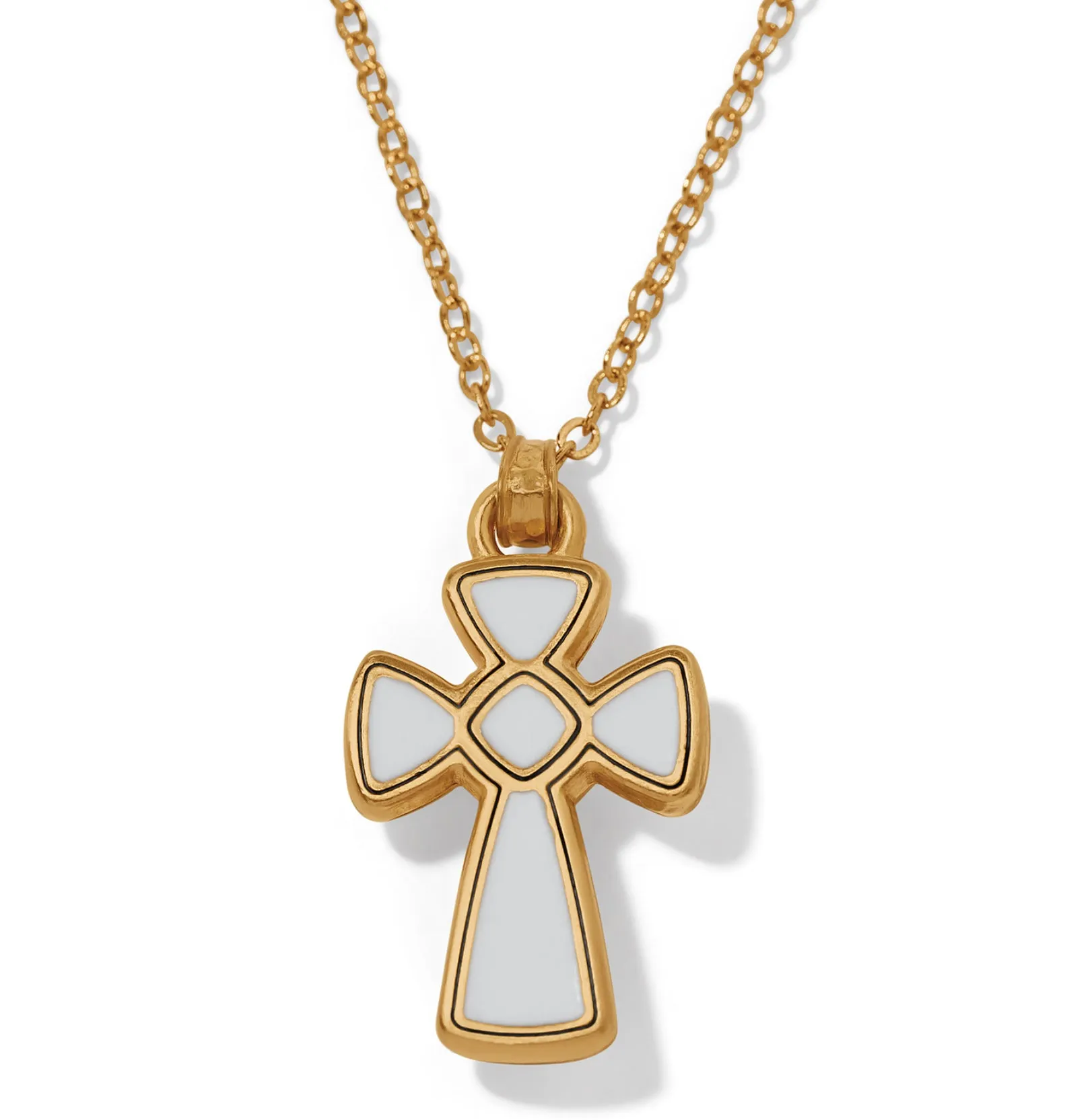 Majestic Royal Cross Reversible Necklace