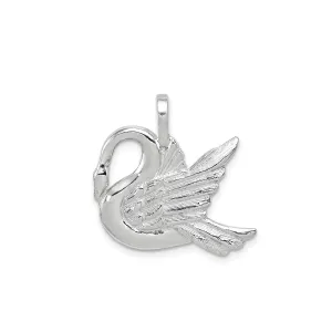 Majestic Swan Pendant (Silver)
