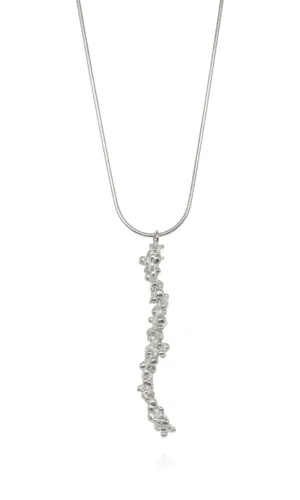 Mammatus Long Element necklace Silver
