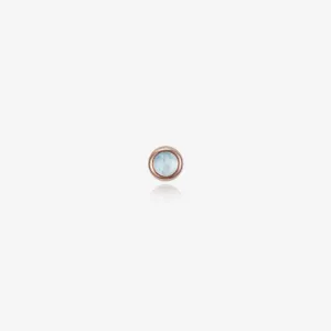 [March Birthstone] Debon D.D. One-sided Gold Piercing JDRERWS023L